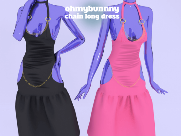 BABY CHAIN LONG DRESS