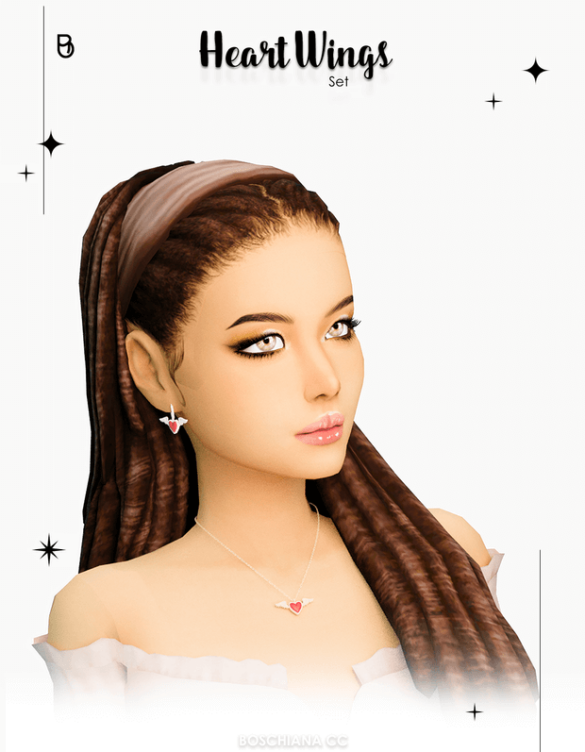 HEART WINGS SET
