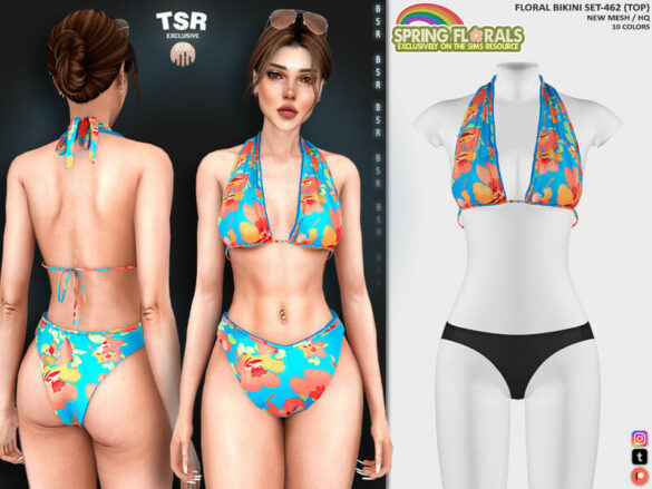 FLORAL BIKINI SET-462