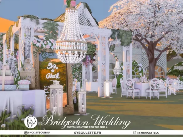 BRIDGERTON WEDDING SIMS 4 CC