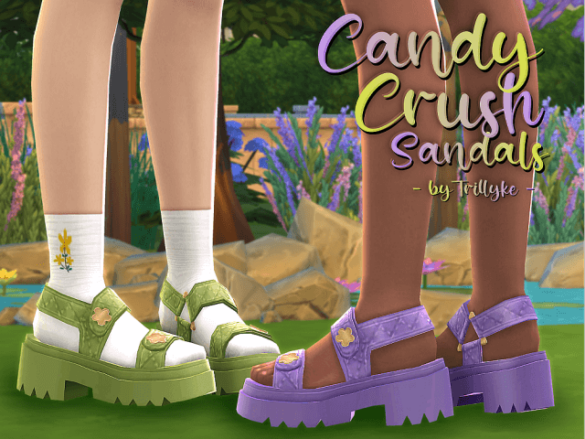 Candy Crush Sandals