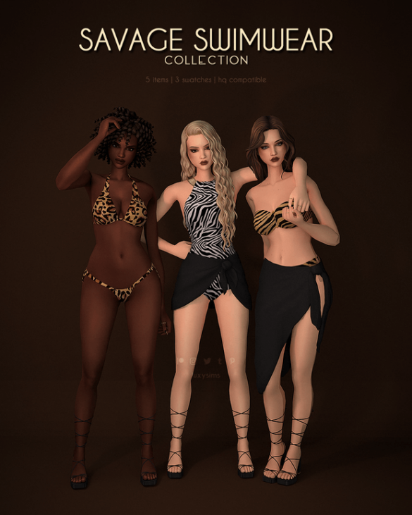 Savage Swimwear Collection