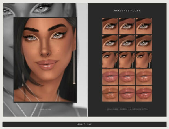 GPME-GOLD MAKEUP SET CC84