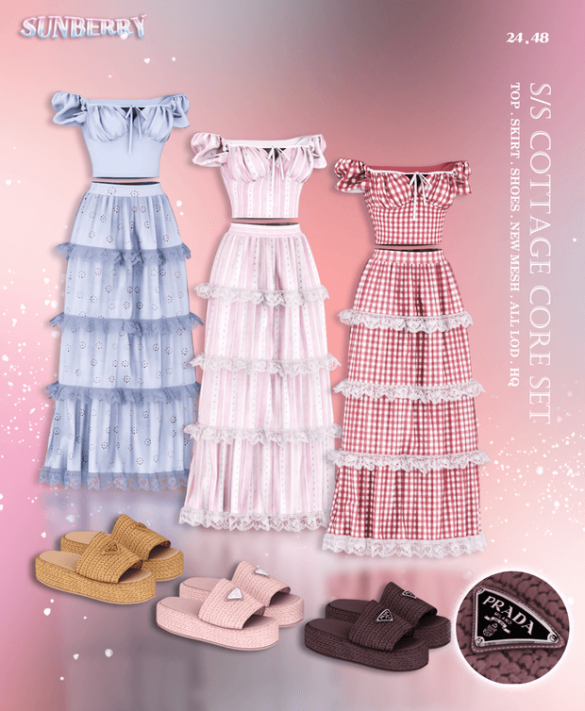 S/S Cottage Core SET