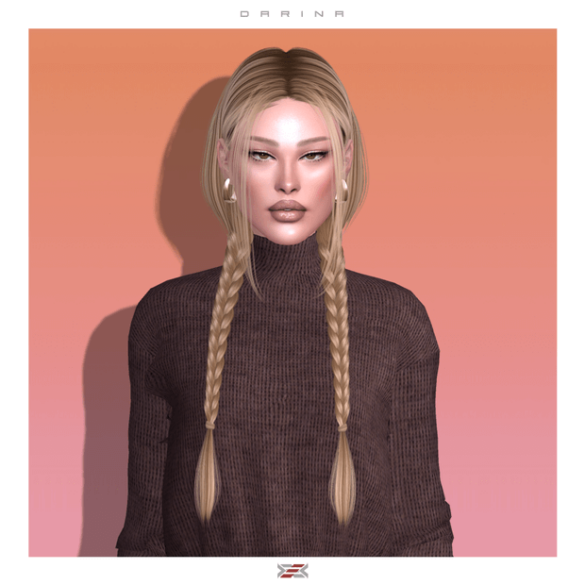 Darina - hairstyle TSR