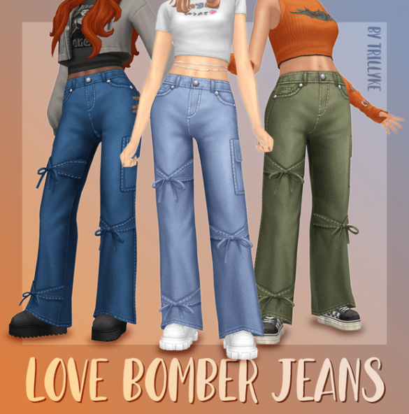 Love Bomber Jeans