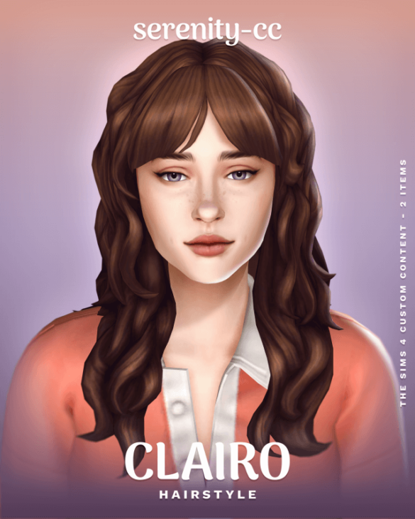 Clairo Hairstyle by Serenity 2 items