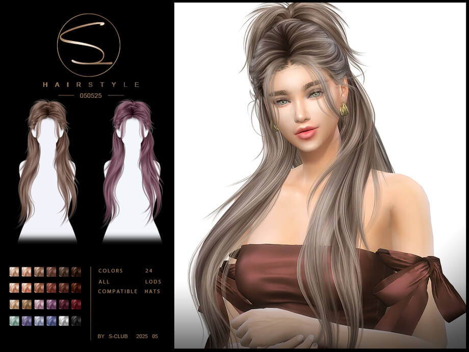 S-Club_050525_Ponytail hairstyle