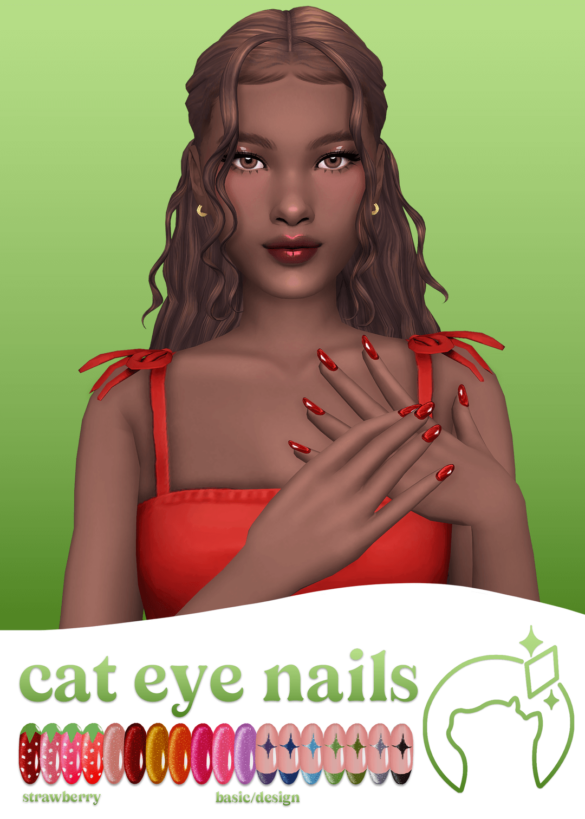 cat eye nails