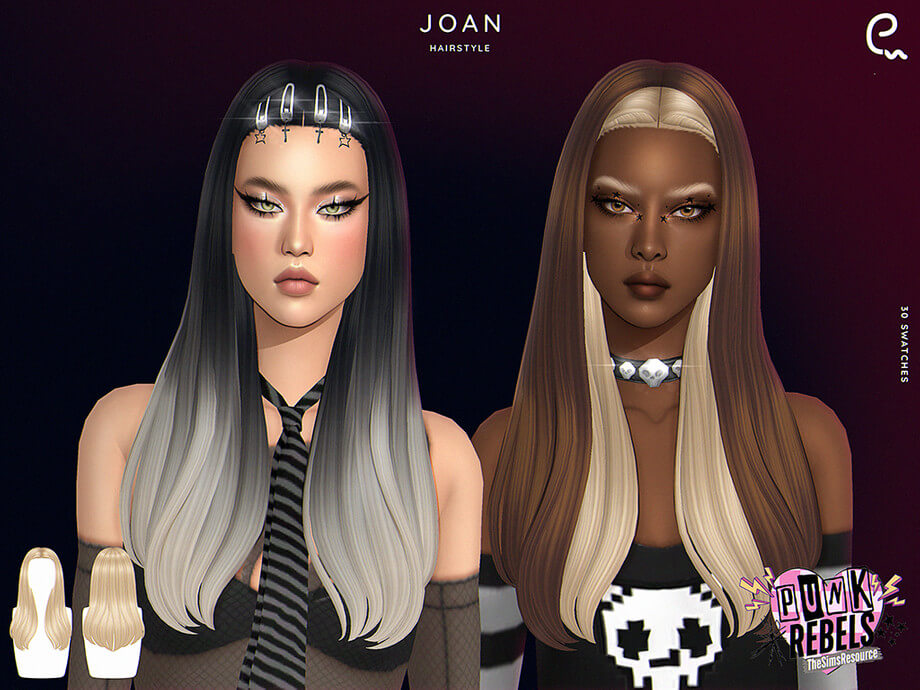 Punk Rebels - Joan Hairstyle
