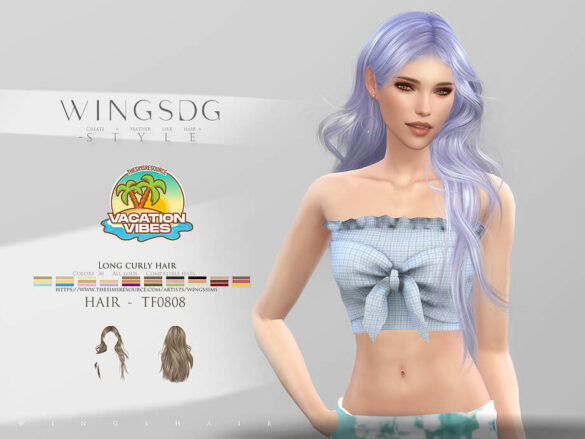 WINGS-TF0808-Long curly hair