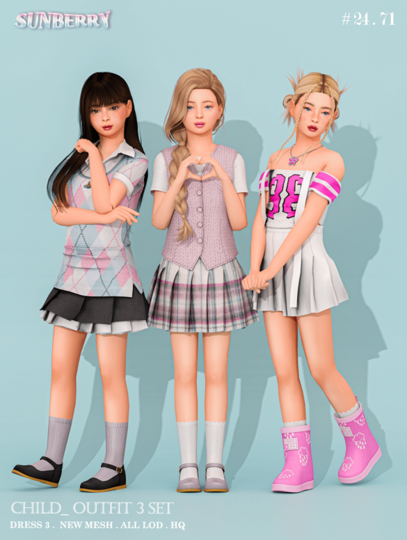 Child_ outfit 3 SET 24