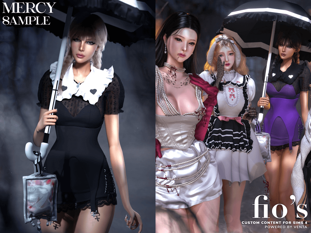 Mercy Dress (Sample) - Part of Fio's Arcana Collection