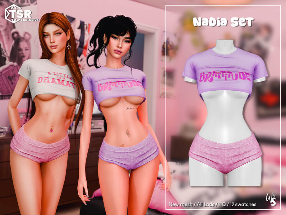 Nadia Clothing Set