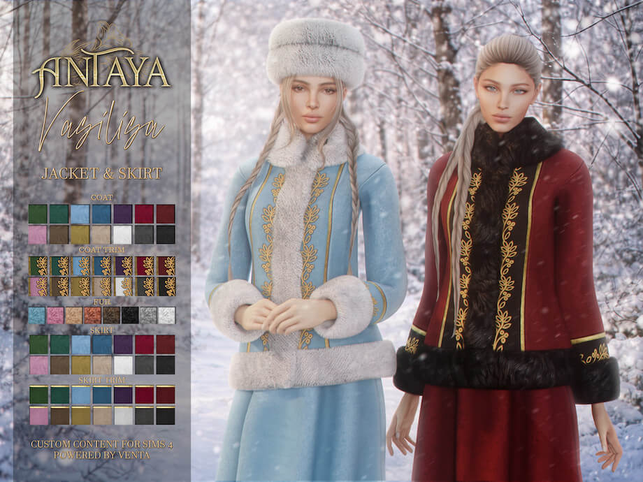 Antaya - Vasilisa Jacket Skirt