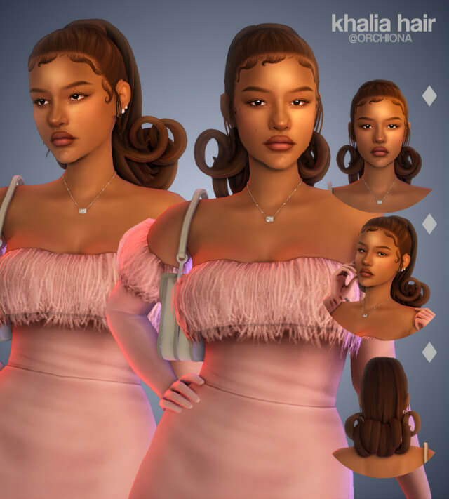 khalia hair basegame compatible