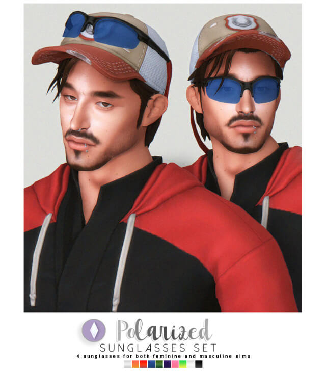 polarized sunglasses set
