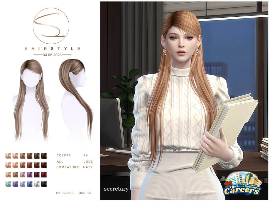 S-CLUB LONG HAIRSTYLE-Careers Collection