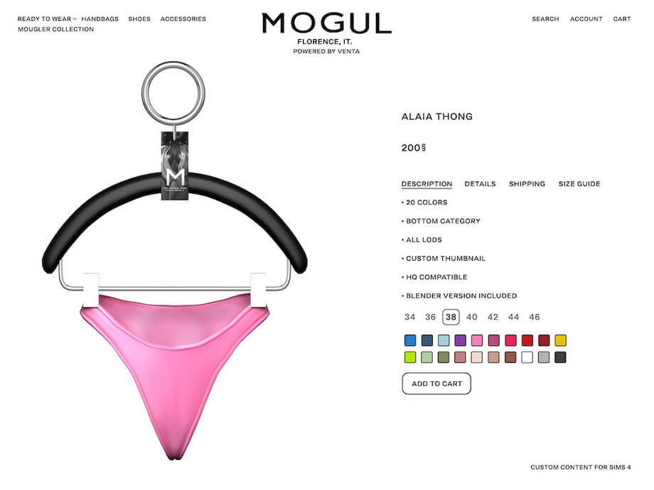 MOGUL - Alaia Thong
