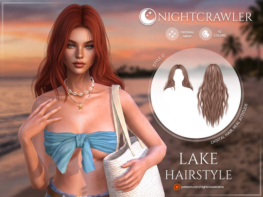 Nightcrawler-Lake Hair STYLE D