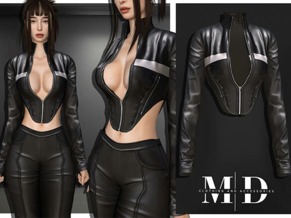 Valeria leather jacket