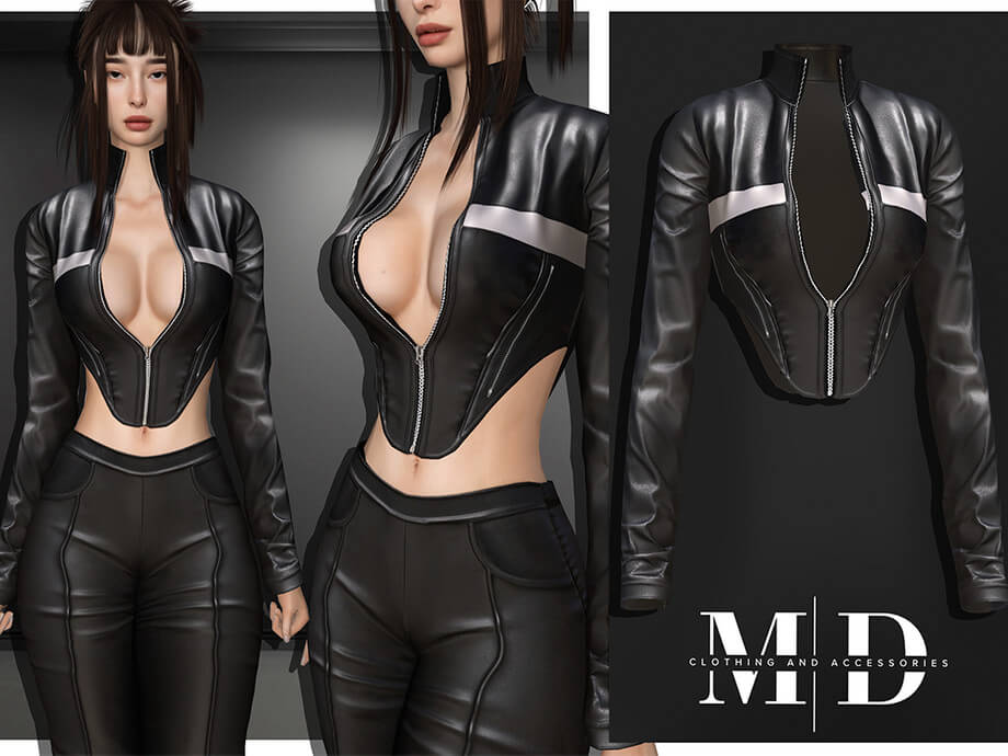 Valeria leather jacket