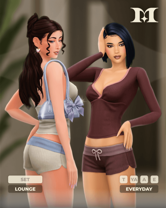 ribbed loungewear