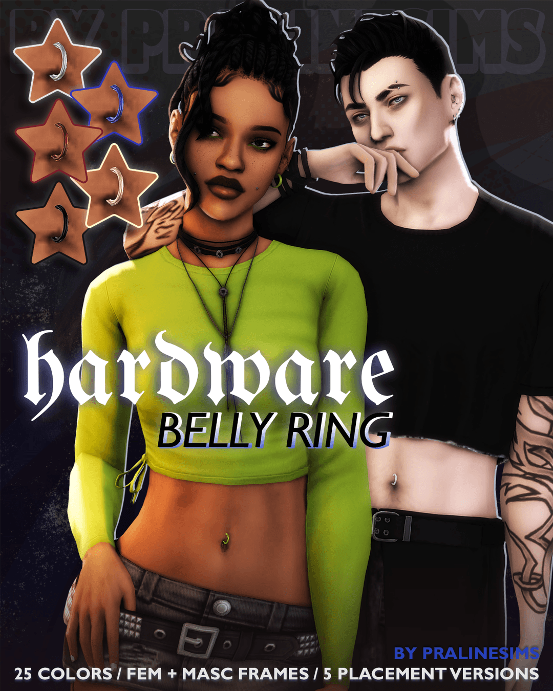HARDWARE Belly Button Piercing